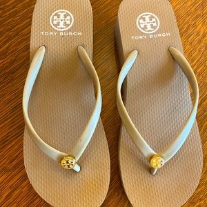 Tory Burch Wedge Flip Flops